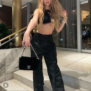 Wide Leg Cargo Pants